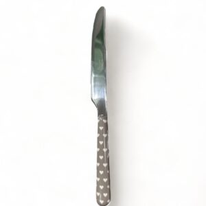 Coltello cuoricini tortora
